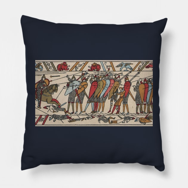 Bayeux Tapestry Pillow by RoyalCougar