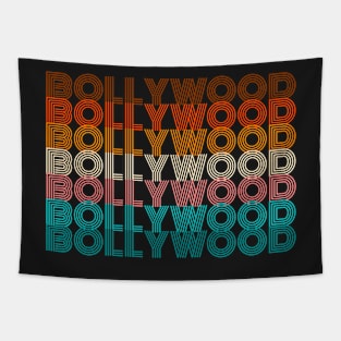 Retro Bollywood Indian Movie Aesthetic Tapestry