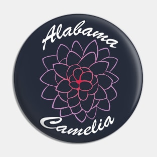 Alabama - Camelia Pin