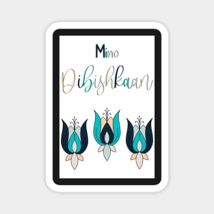 Ojibwe Happy Birthday Card Magnet