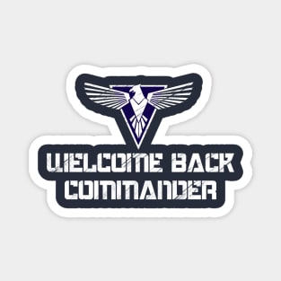 Welcome Back Commander Allies Magnet