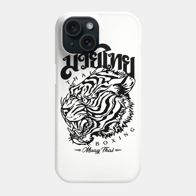 Muay Thai The Art of Eight Limbs Phone Case by KewaleeTee