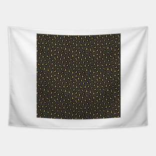 Leopard Print Pattern Dark Tapestry