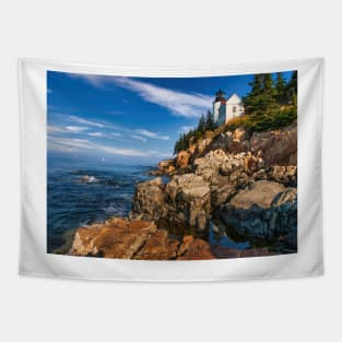 Bass Harbor Head Light Tapestry