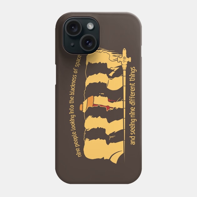 Nine People Phone Case by bigdamnbrowncoats