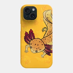 Copper axolotl mud puppy shirt Phone Case