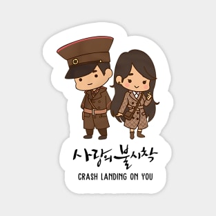 Crash Landing on You k drama Magnet