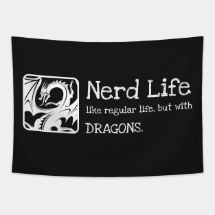 Nerd Life Dungeons Crawler and Dragons Slayer Tapestry