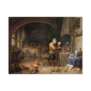 The Alchemist by David Teniers the Younger T-Shirt