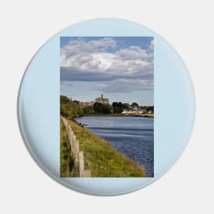 Warkworth Castle and River Coquet Pin