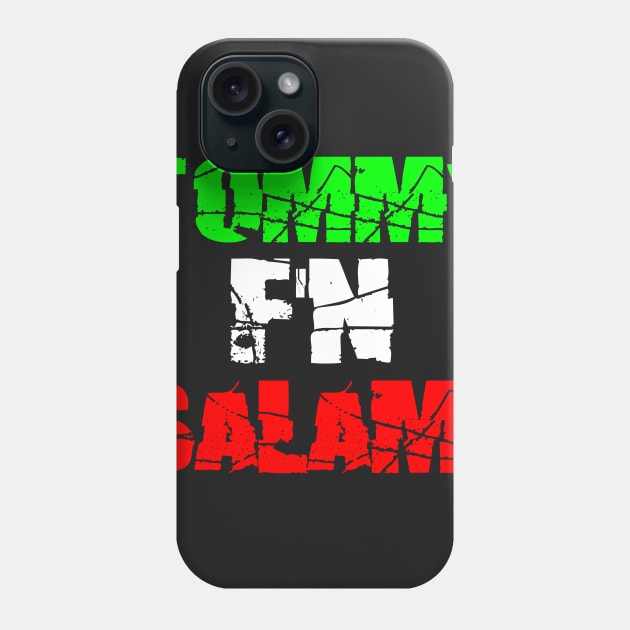 TOMMY F'N SALAMI (Italiano) Phone Case by theREALtmo