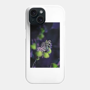 Macro Shot Butterfly on flower Phone Case