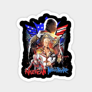 Cody Rhodes Retro Bootleg Magnet