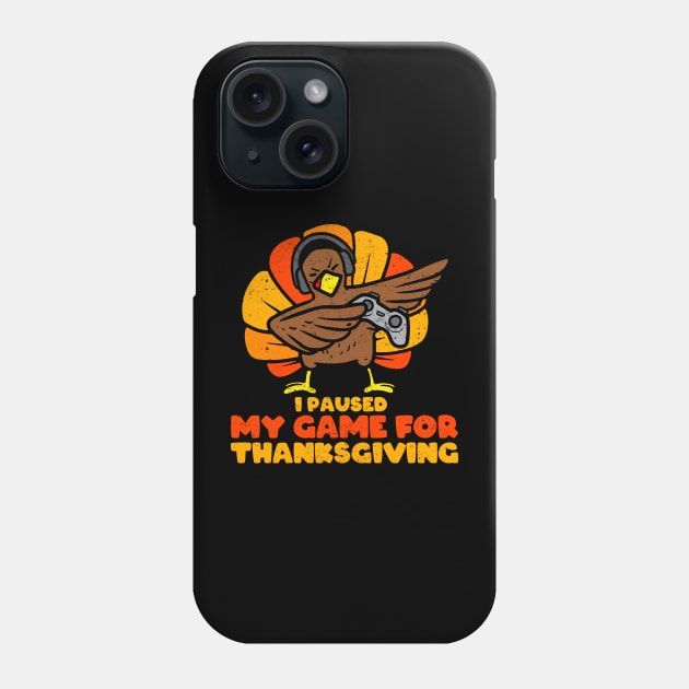 Happy Thanksgiving Gamer Turkey Video Game Lovers Kids Boys Phone Case by _So who go sayit_