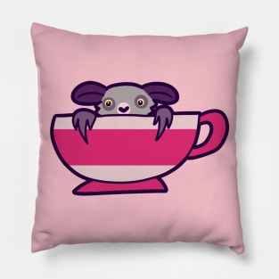 Teacup Aye Aye Pillow