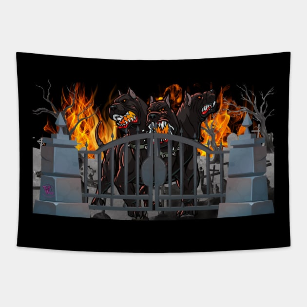 Cerberus Tapestry by Viper Unconvetional Concept