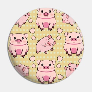 Cute Kawaii Pigs Piglet Piggy Pig Pin