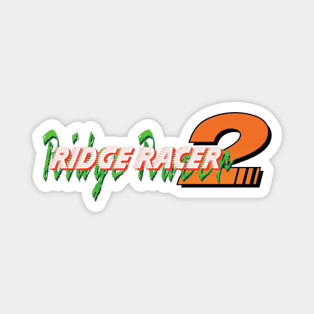 Ridge Racer 2 Magnet by LeeRobson