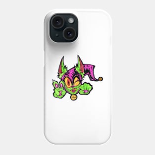 Green Cat Goblin Phone Case