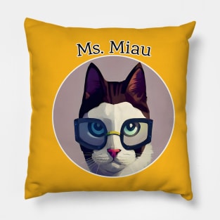 Ms. Miau Pillow