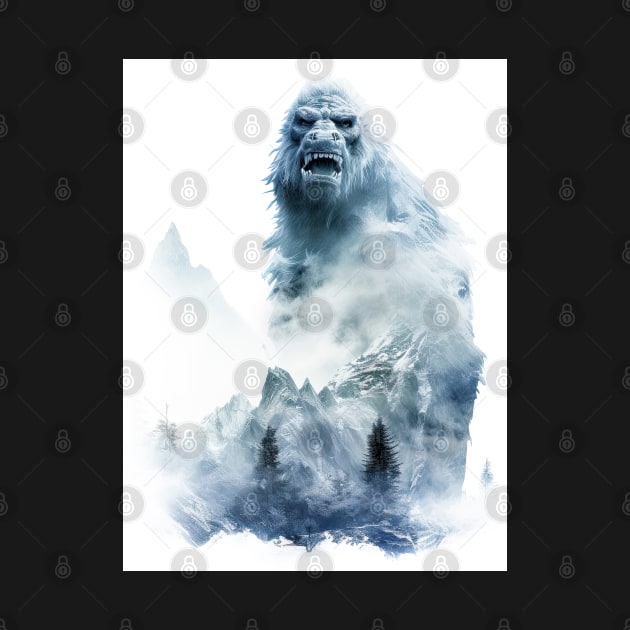 Yeti - Ghost Of The Mountain by GaudaPrime31