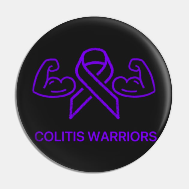 Colitis Warriors Appeal Pin by CaitlynConnor