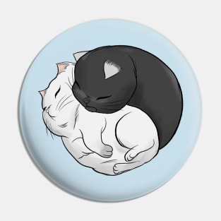 Cit Cat (YinYAng cats cute) Pin