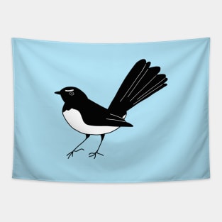 Willy Wagtail (pocket size) Tapestry