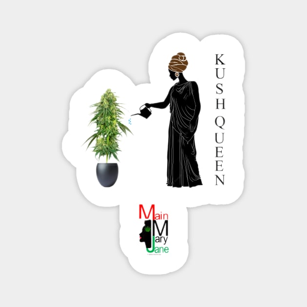 Kush Queen Magnet by Main Mary Jane Cannabis Collectibles