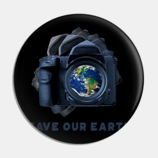 Save Our Earth Pin