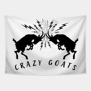 Crazy goat Tapestry