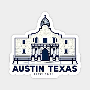 Austin Texas Pickleball Design with the Alamo Magnet