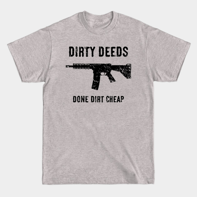 Dirty Deeds Done Dirt Cheap (Heavy Metal / Hard Rock / Black) - Dirty Deeds - T-Shirt Dirty Deeds Done Dirt Cheap (Heavy Metal / Hard Rock / Black) - Dirty Deeds - T-Shirt