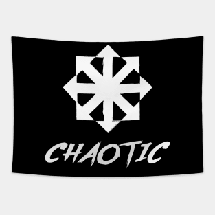 Chaotic Symbol of Chaos Tapestry