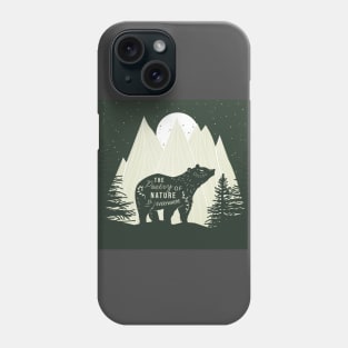 The poetry of nature is everywhere Phone Case