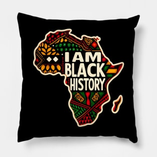 I Am Black History - Black Justice Pillow