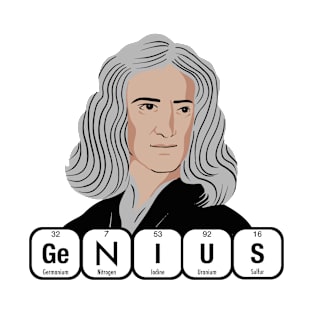 Isaac Newton Genius T-Shirt