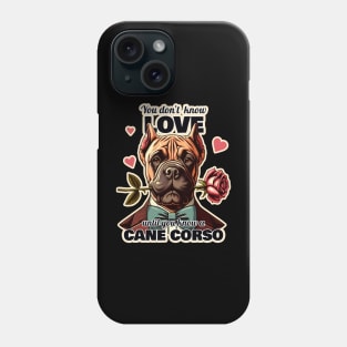 Cane Corso Valentine's day Phone Case