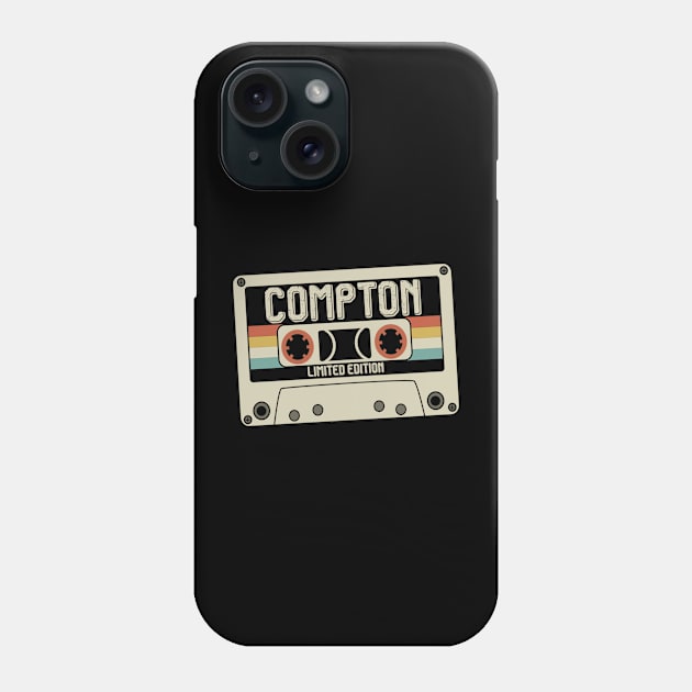 Compton - Limited Edition - Vintage Style Phone Case by Debbie Art