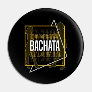 Sensual Bachata Dance Couple Dancing Pin