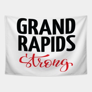 Grand Rapids Strong Michigan Raised Me Tapestry