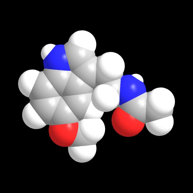 Melatonin Molecule Chemistry by ChemECool