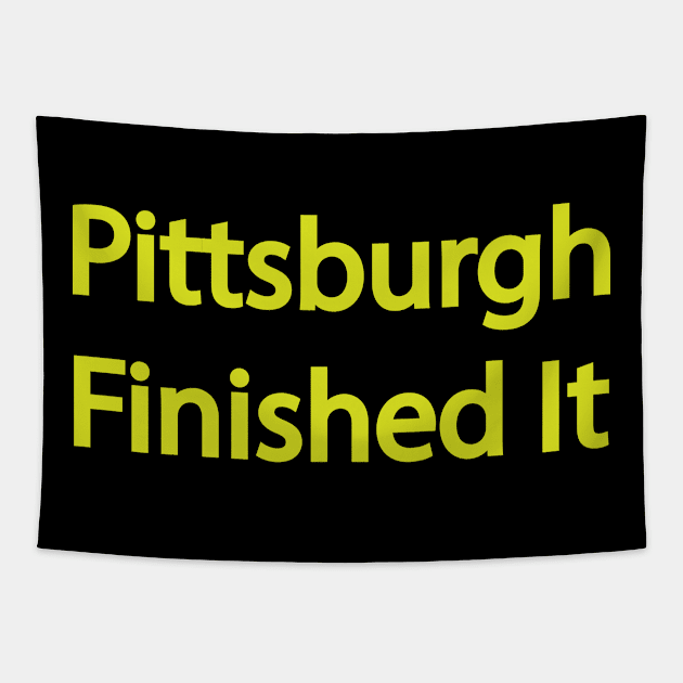 Pittsburgh Finished It Tapestry by Attia17