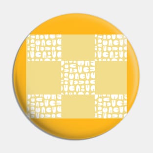 yellow and white shell modern design Pin