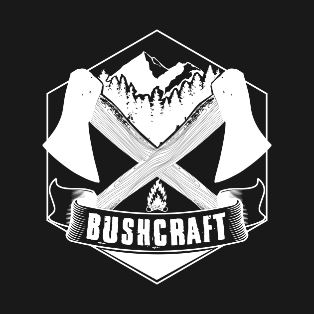 Bushcrafter Tshirt by avshirtnation