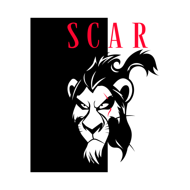 Disover Scarface - Scar - T-Shirt