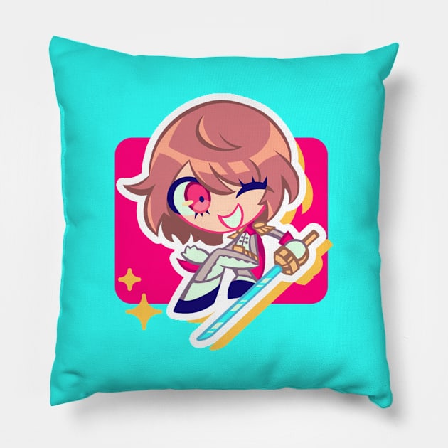 Akechi Goro - Crow Pillow by OkiComa