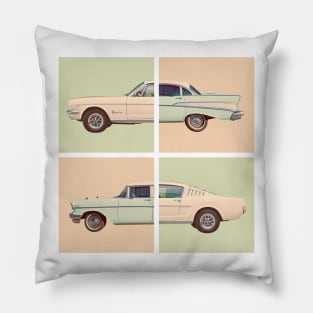 Nostalgic Cars Pillow