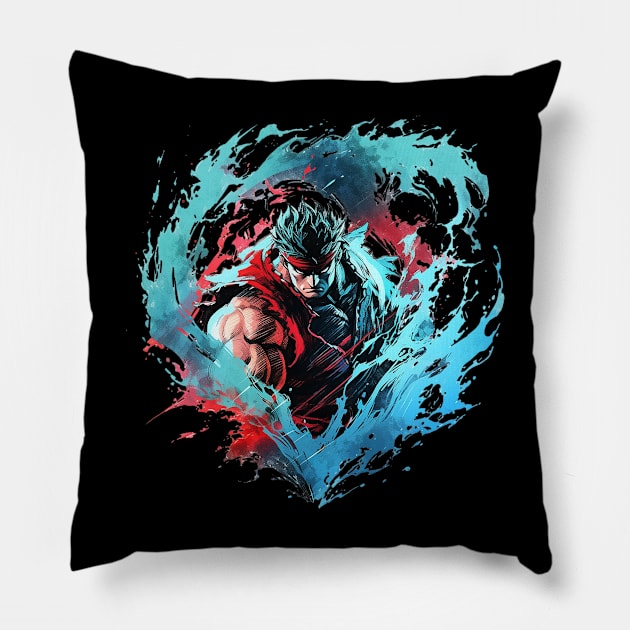 ryu Pillow by dorapeterx