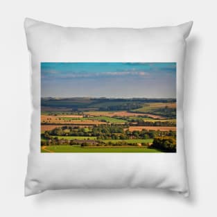 South Downs Beacon Hill Hampshire England Pillow